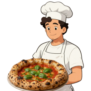 Pizza Margherita Contemporánea